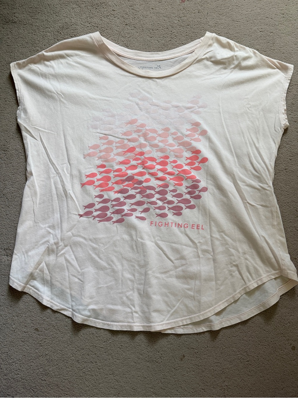 FIGHTING EEL fish graphic tee